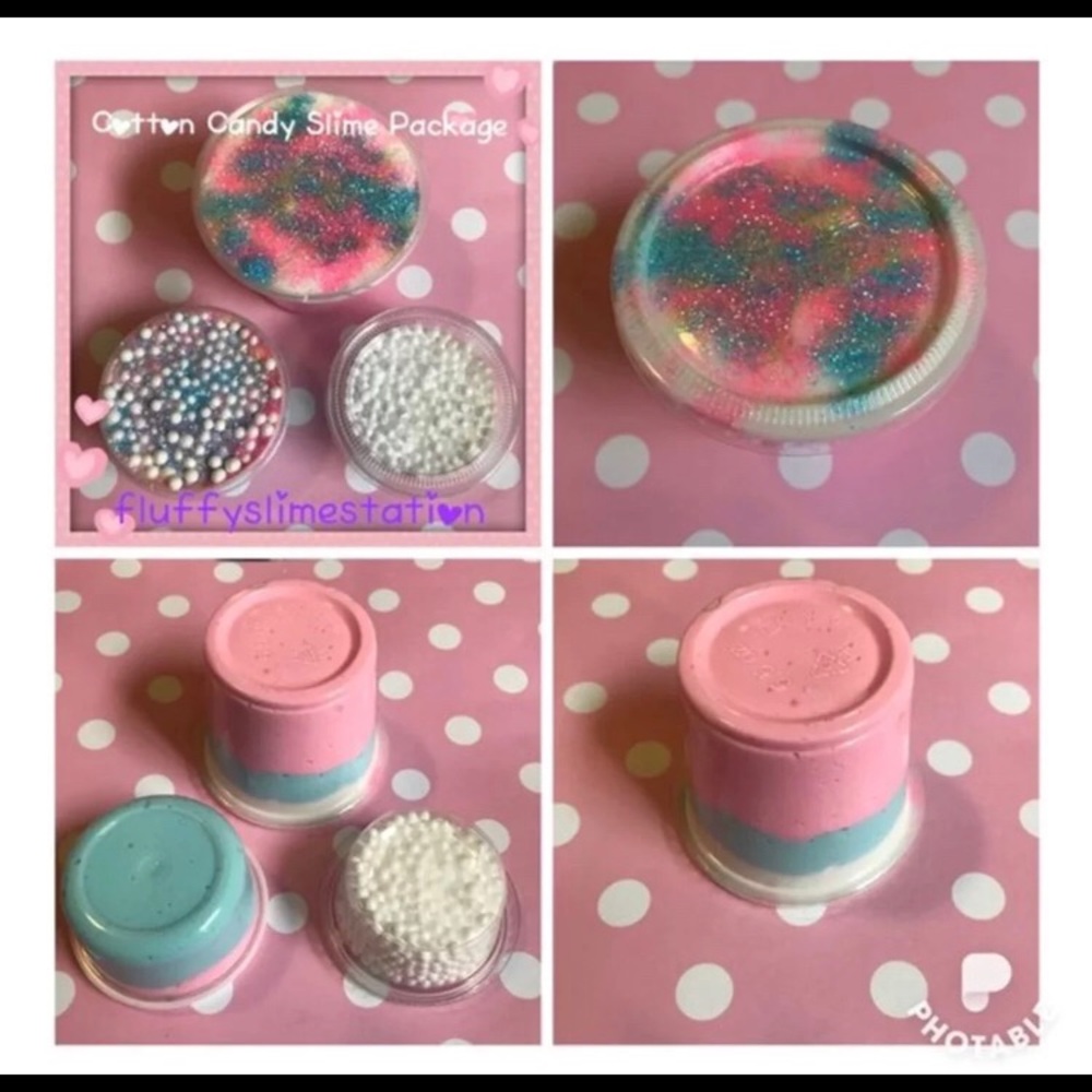 Cotton Candy Slime Package